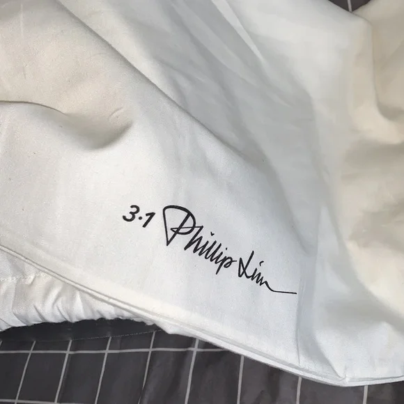 3.1 Phillip LIM Metallic Leather Accordion Tote - Picture 13 of 14